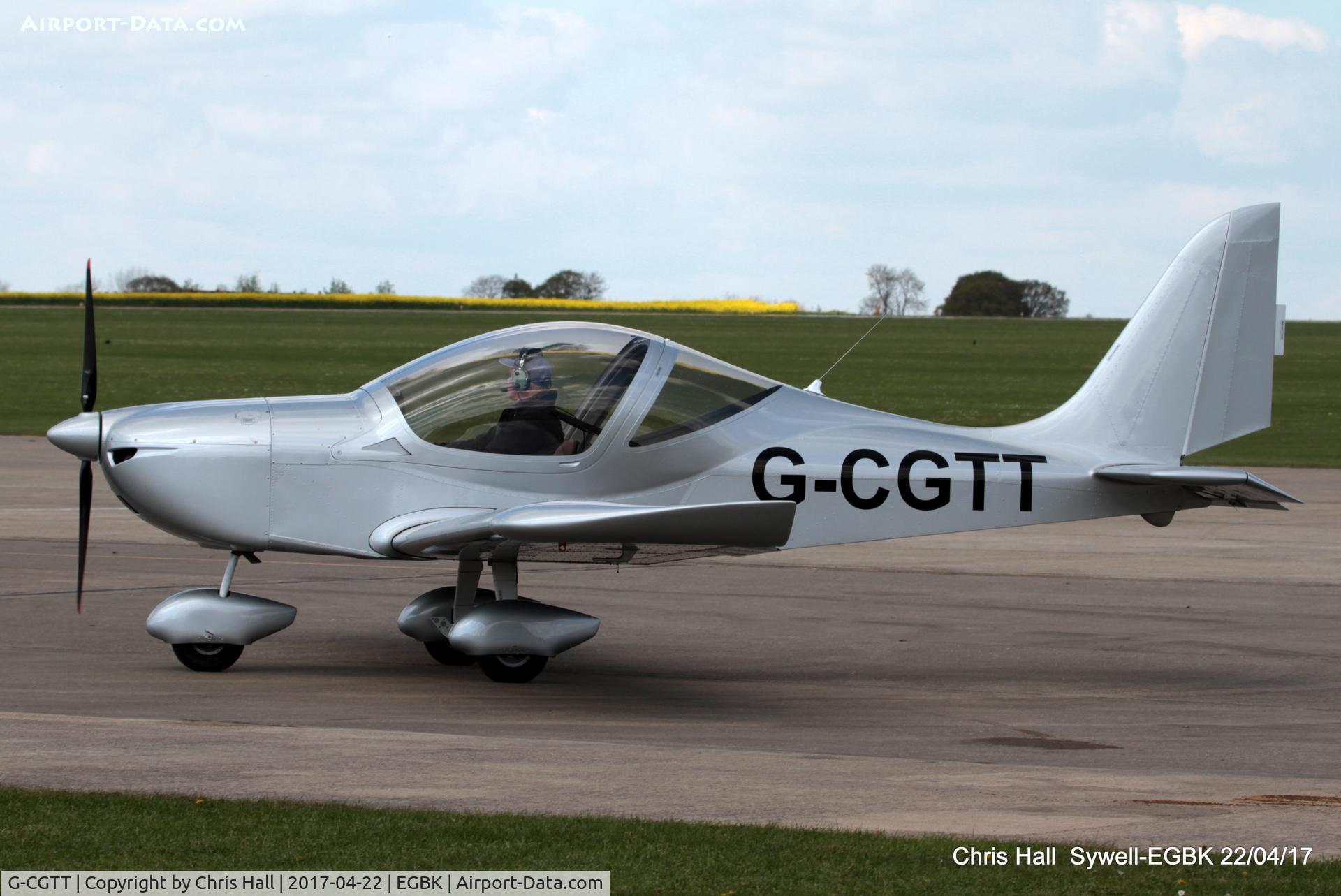 G-CGTT, 2011 Aerotechnik EV-97 Eurostar SL C/N LAA315B-14985, at the EV-97 fly in. Sywell