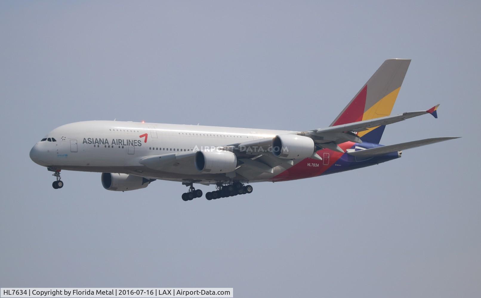 HL7634, 2014 Airbus A380-841 C/N 0179, Asiana