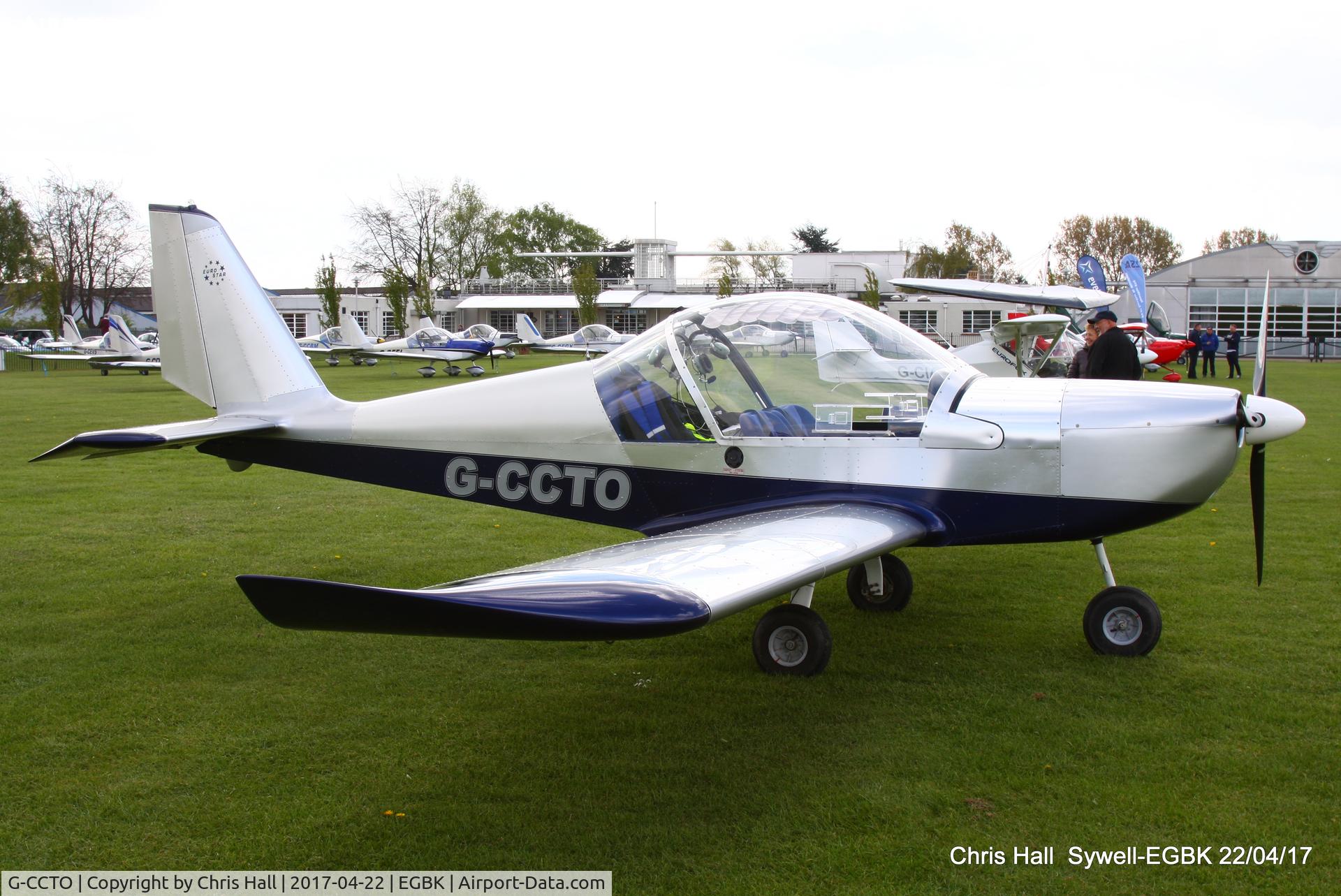 G-CCTO, 2004 Aerotechnik EV-97 Teameurostar UK C/N PFA 315-14136, at the EV-97 fly in. Sywell