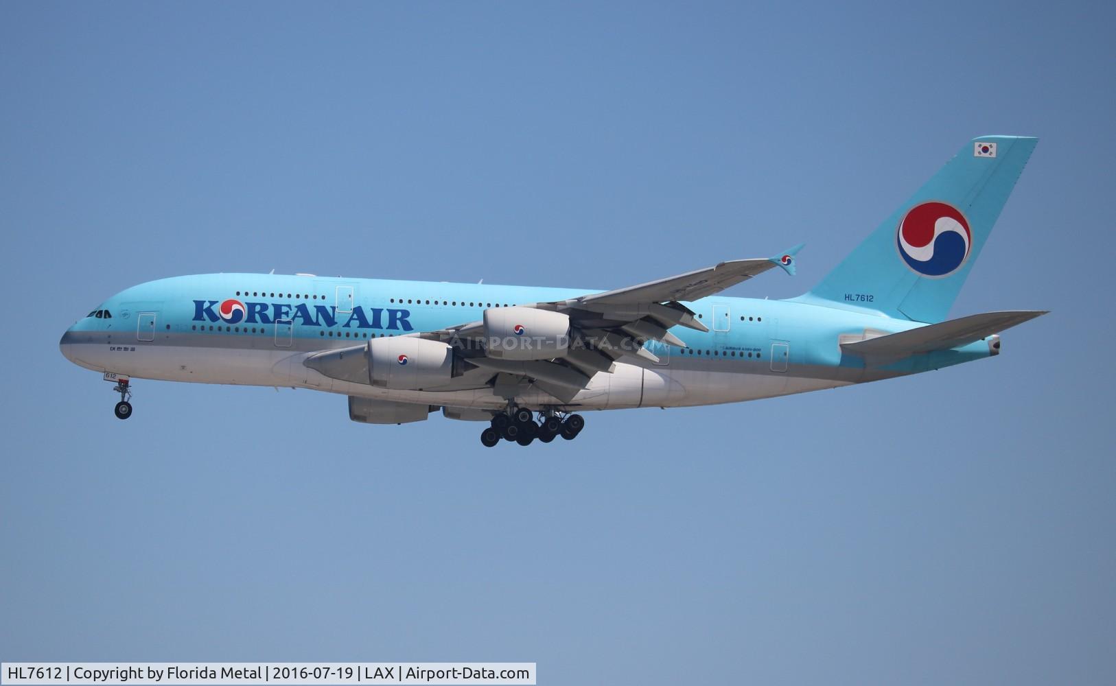 HL7612, 2011 Airbus A380-861 C/N 039, Korean Air
