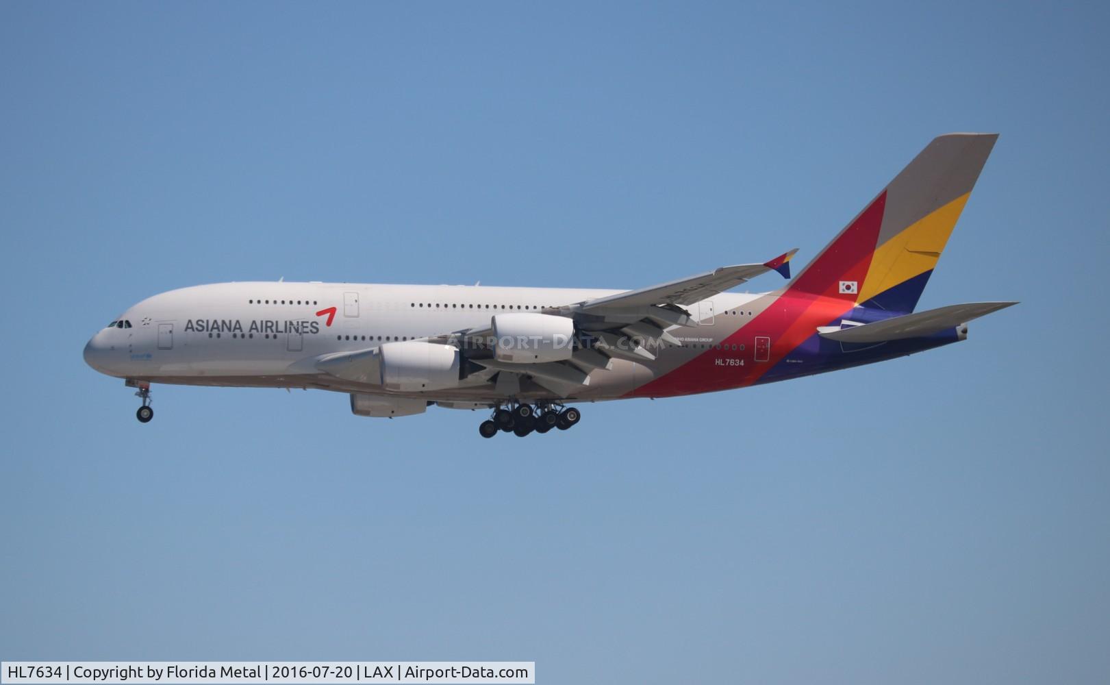 HL7634, 2014 Airbus A380-841 C/N 0179, Asiana