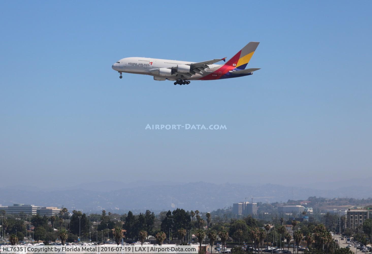 HL7635, 2015 Airbus A380-841 C/N 183, Asiana