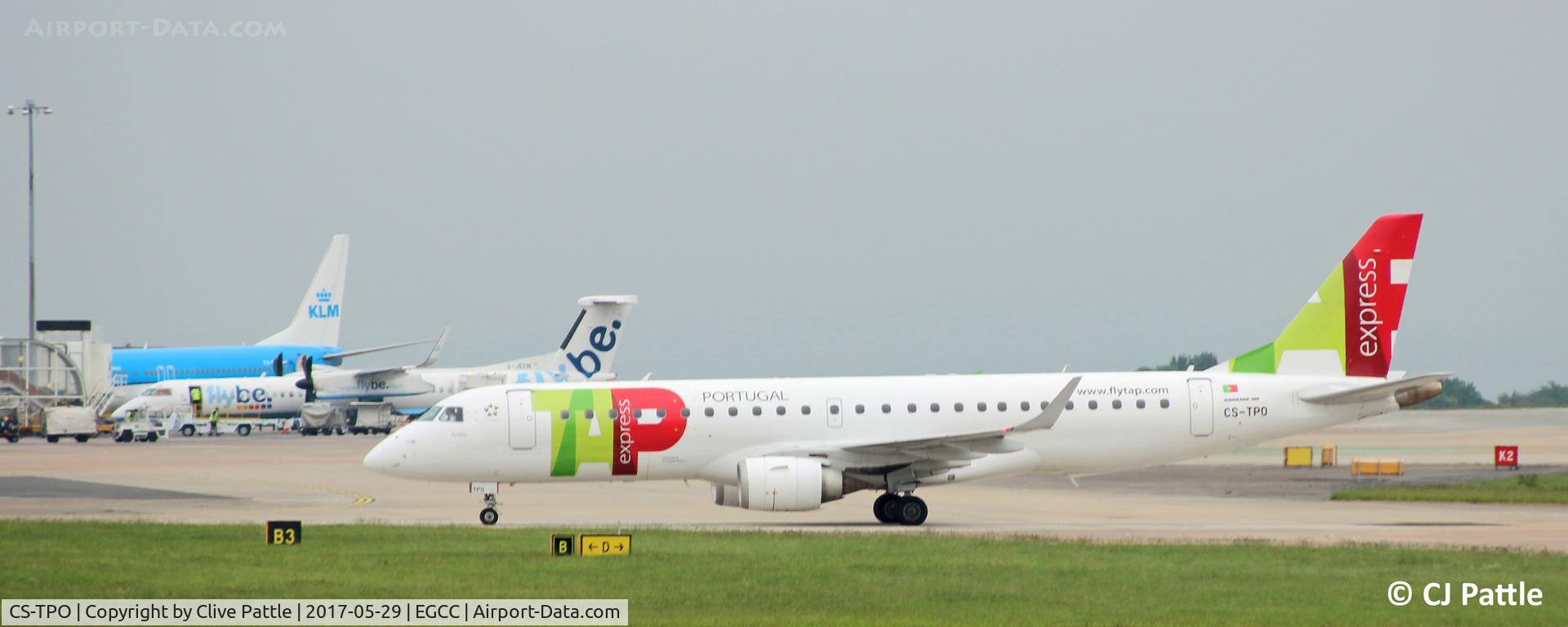 CS-TPO, 2011 Embraer 190LR (ERJ-190-100LR) C/N 19000432, Pictured at Manchester EGCC