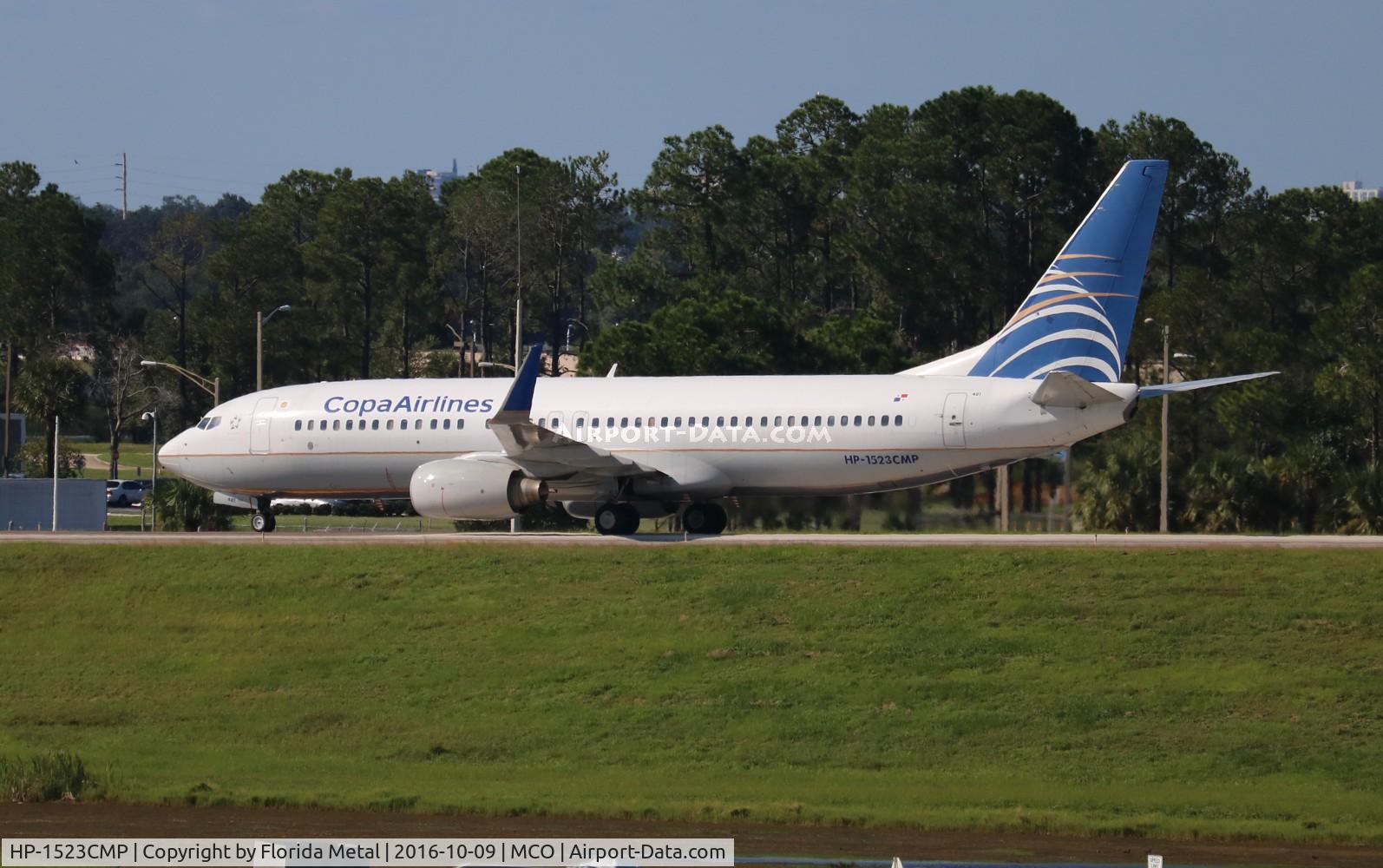 HP-1523CMP, 2008 Boeing 737-8Q8 C/N 35274, Copa 737