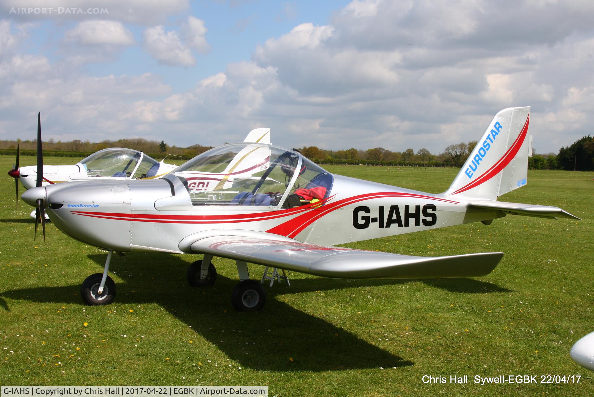 G-IAHS, 2013 Cosmik EV-97 TeamEurostar UK C/N 3601, at the EV-97 fly in. Sywell