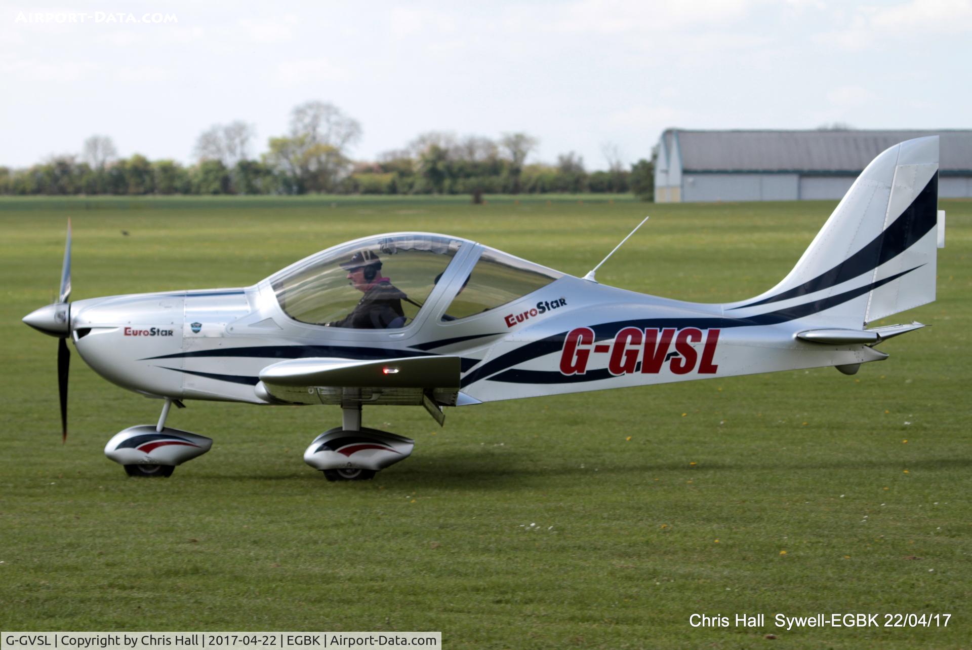 G-GVSL, 2014 Evektor-Aerotechnik EV-97 Eurostar SL C/N LAA 315B-15288, at the EV-97 fly in. Sywell