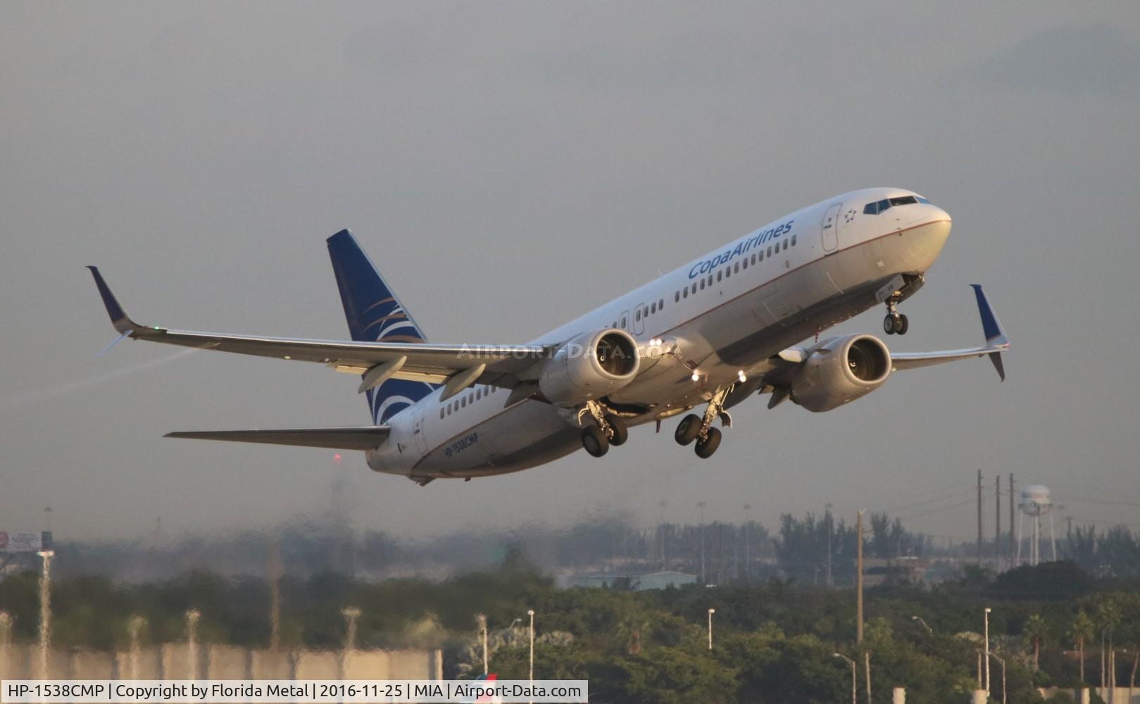 HP-1538CMP, 2009 Boeing 737-8V3 C/N 36554, Copa 737-800
