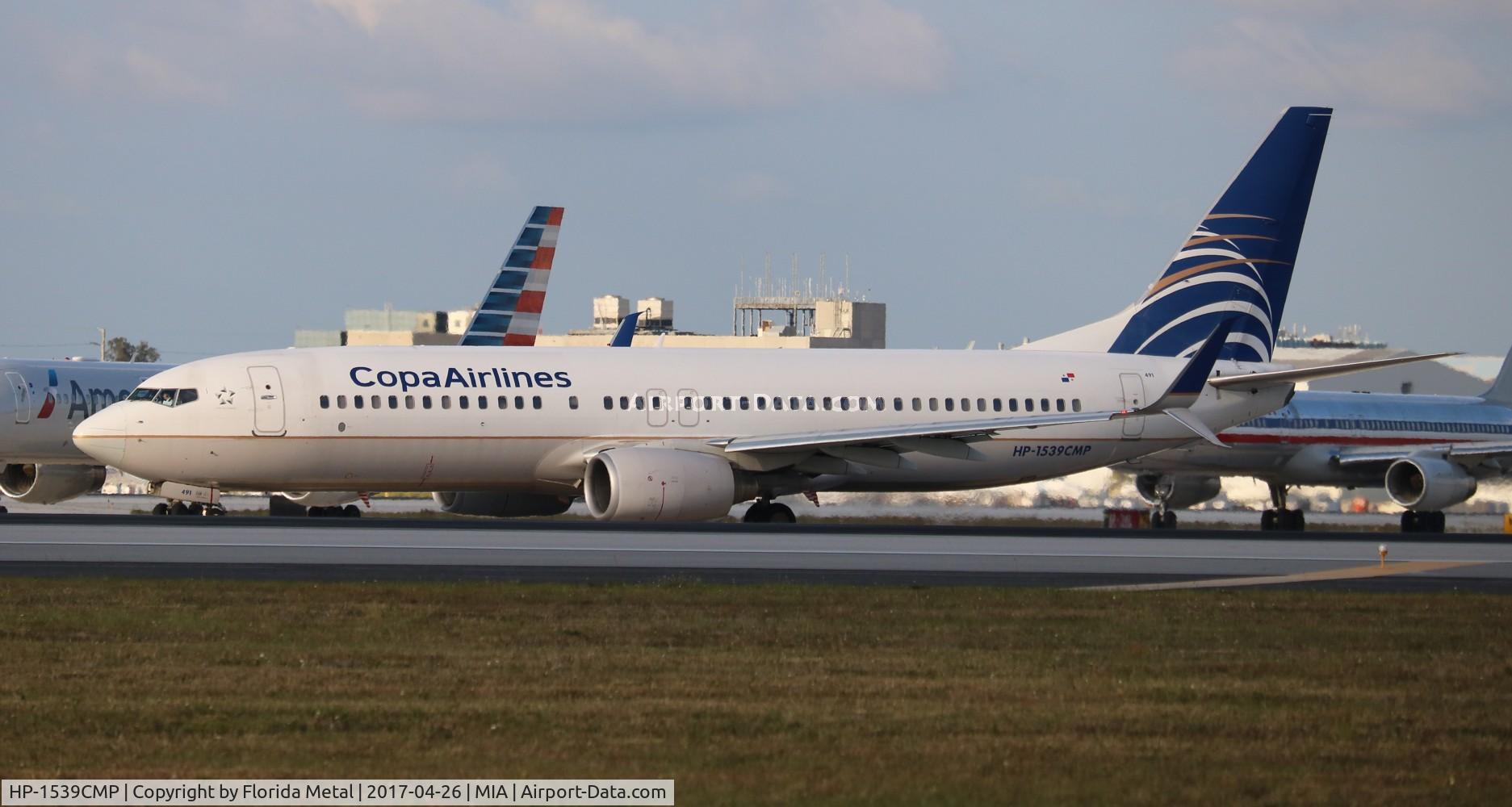 HP-1539CMP, 2010 Boeing 737-8V3 C/N 29667, Copa 737