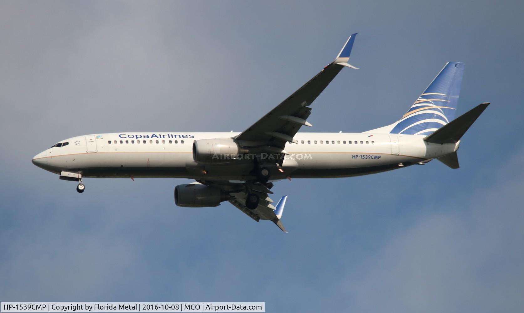 HP-1539CMP, 2010 Boeing 737-8V3 C/N 29667, Copa 737