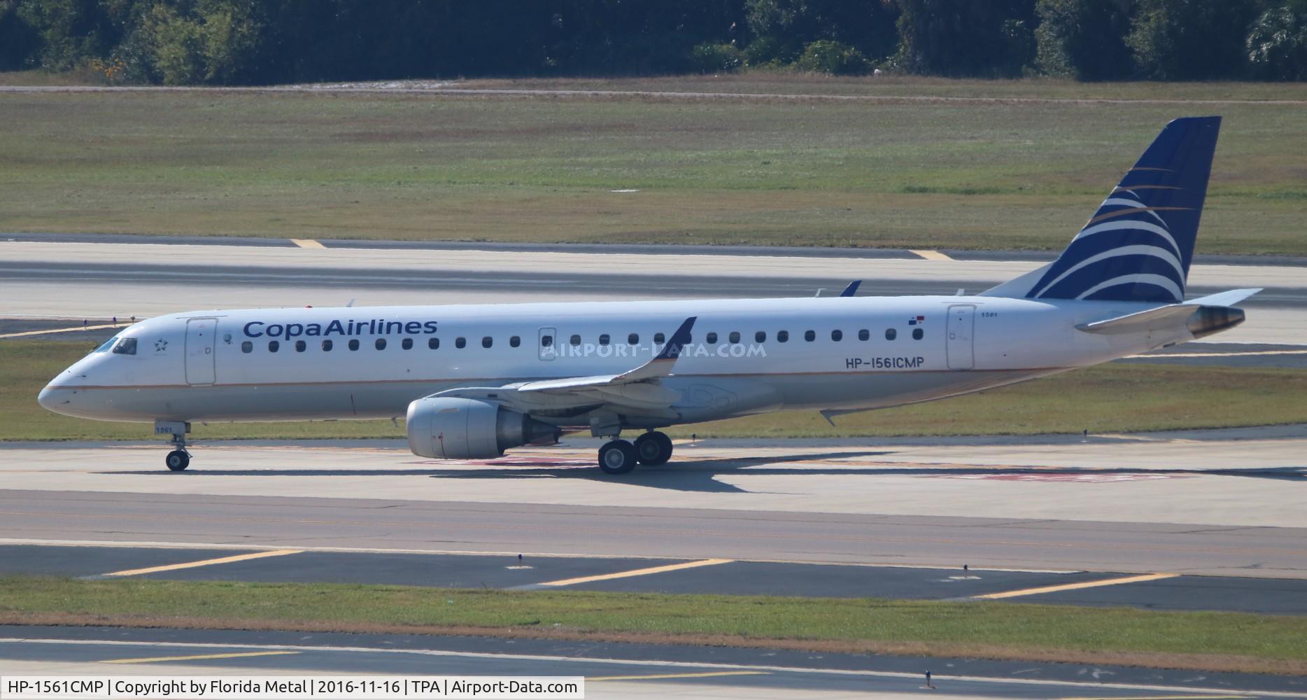 HP-1561CMP, 2012 Embraer 190AR (ERJ-190-100IGW) C/N 19000496, Copa E190