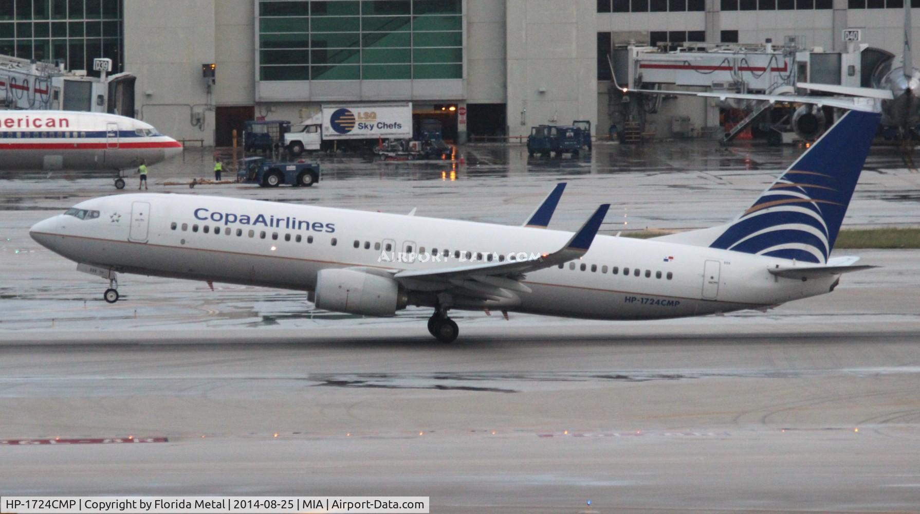 HP-1724CMP, 2011 Boeing 737-8V3 C/N 38140, Copa 737