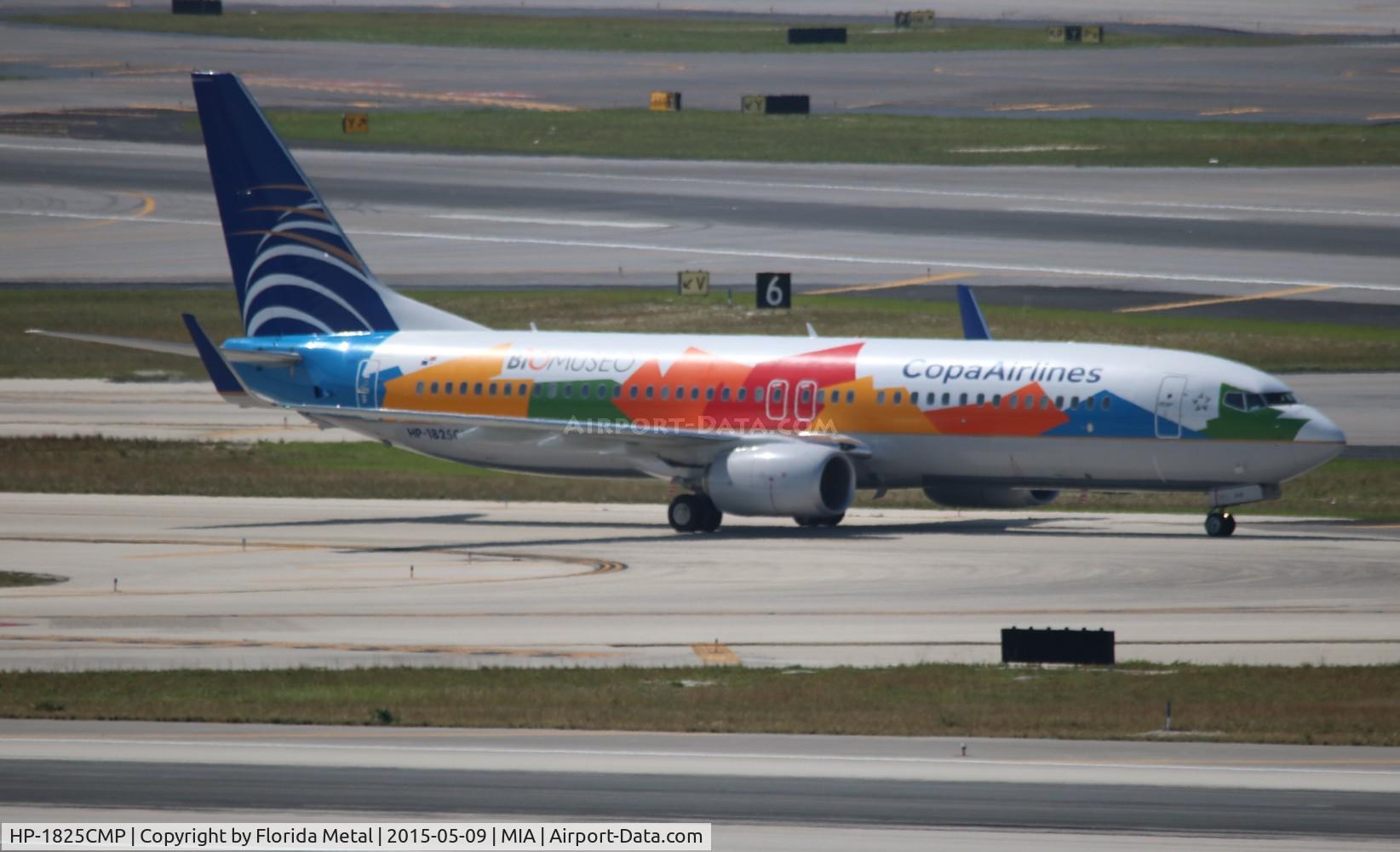 HP-1825CMP, 2012 Boeing 737-8V3 C/N 40780, Bio Museo