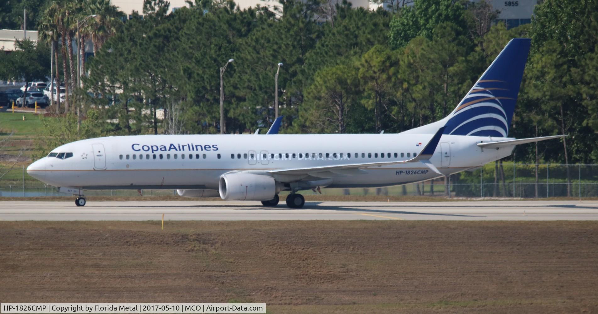 HP-1826CMP, 2012 Boeing 737-86N C/N 38031, Copa 737