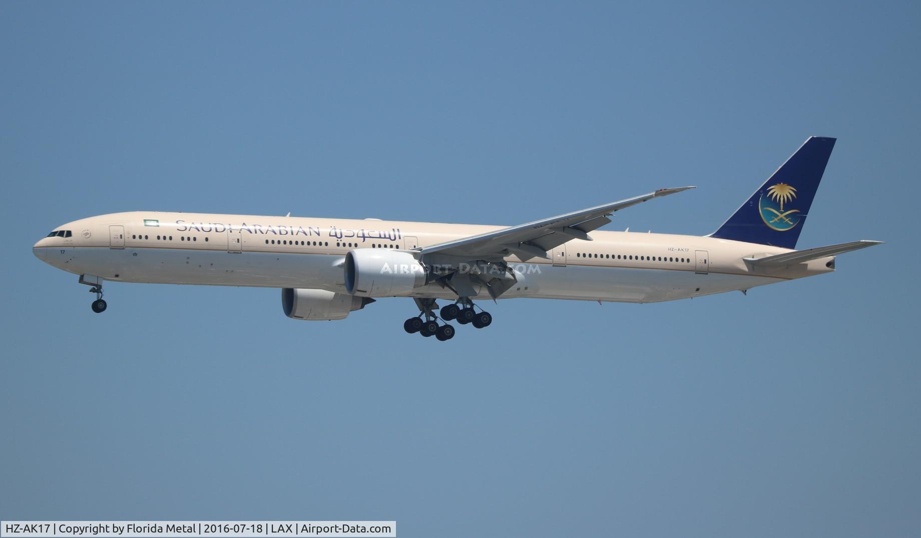 HZ-AK17, 2013 Boeing 777-368/ER C/N 41054, Saudi Arabian