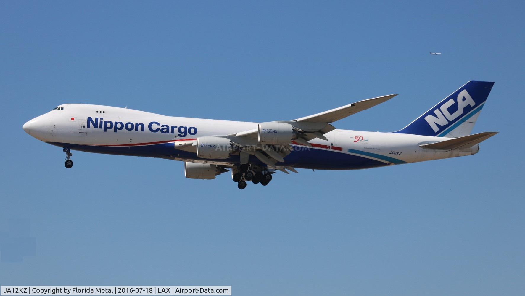JA12KZ, 2012 Boeing 747-8KZF C/N 36137, Nippon Cargo