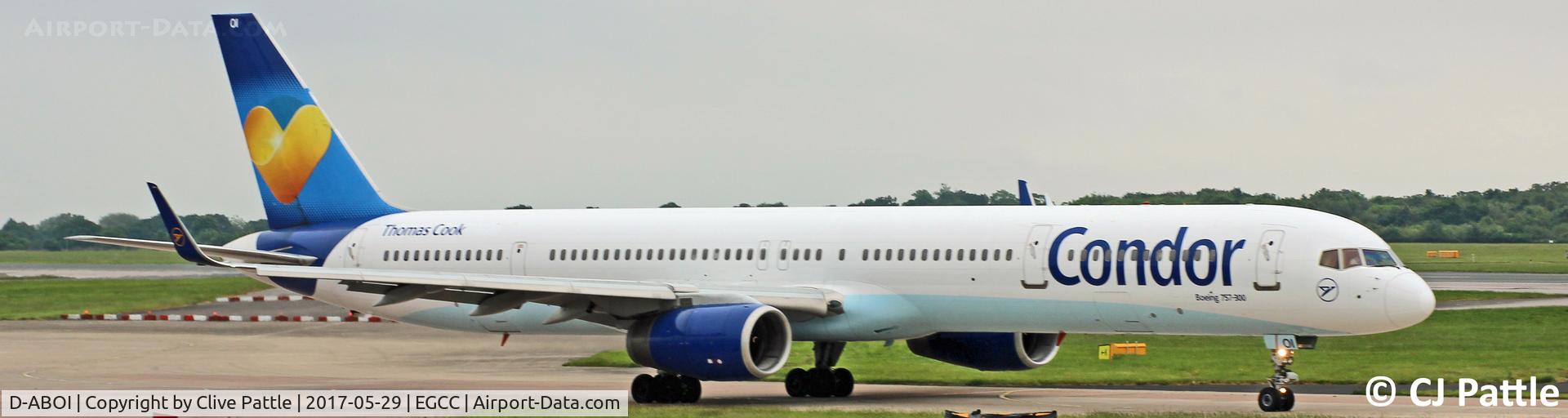 D-ABOI, 2000 Boeing 757-330 C/N 29018, Pictured at Manchester EGCC