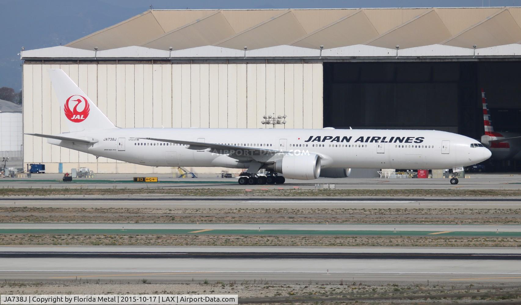 JA738J, 2008 Boeing 777-346/ER C/N 32436, Japan Airlines