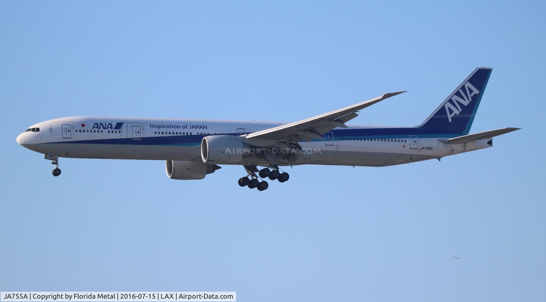 JA755A, 1999 Boeing 777-381 C/N 28275, All Nippon
