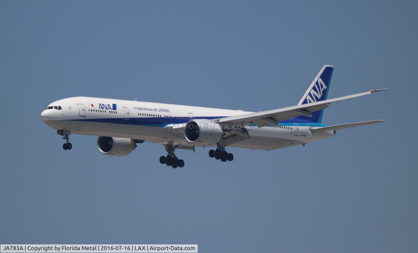 JA783A, 2008 Boeing 777-381/ER C/N 27940, All Nippon