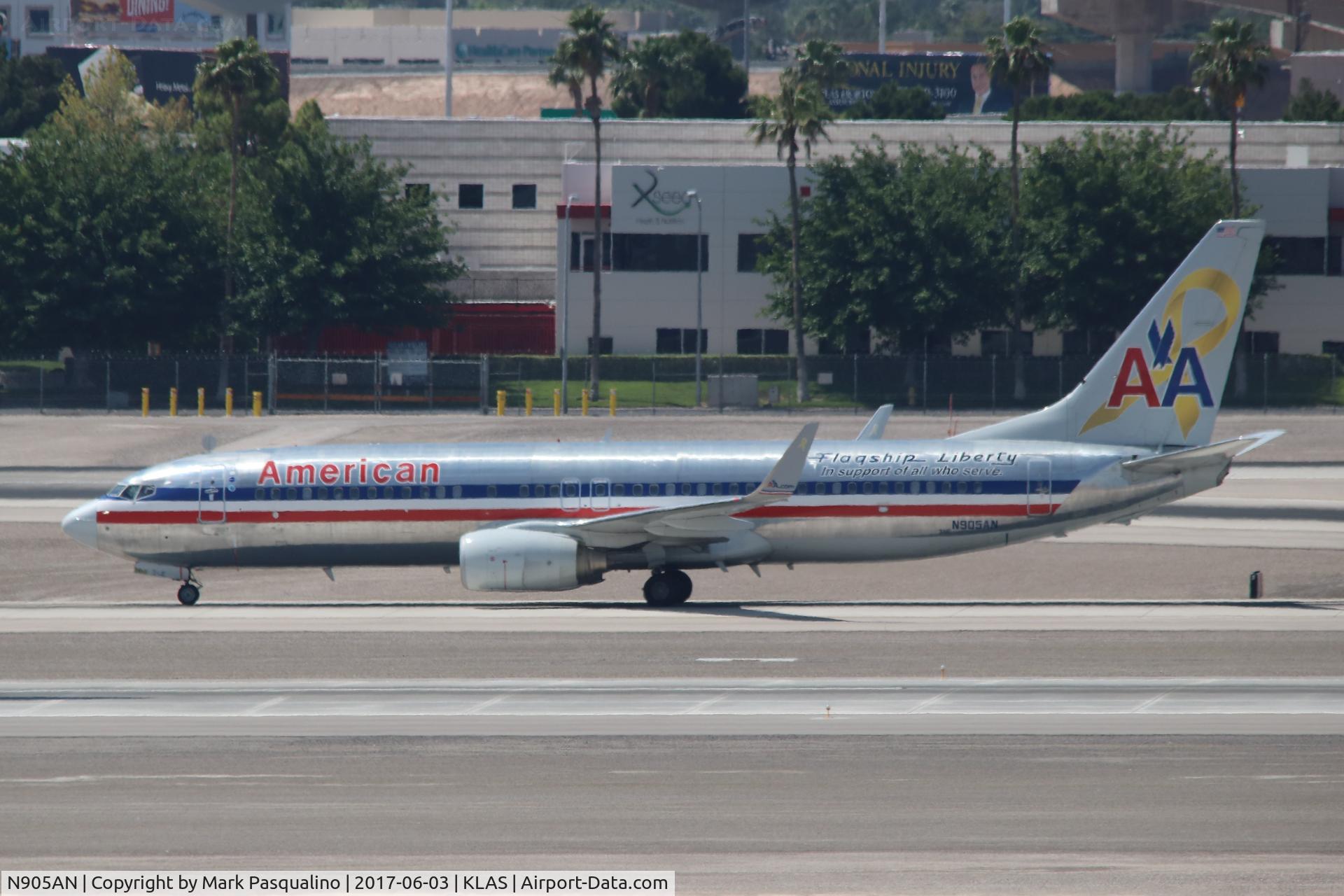 N905AN, 1999 Boeing 737-823 C/N 29507, Boeing 737-800