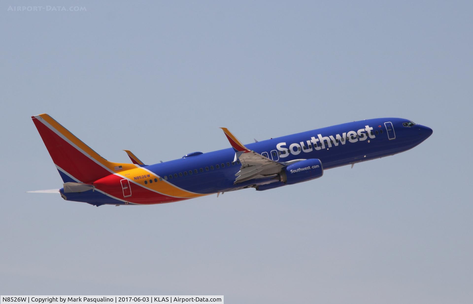 N8526W, 2017 Boeing 737-8H4 C/N 36972, Boeing 737-800