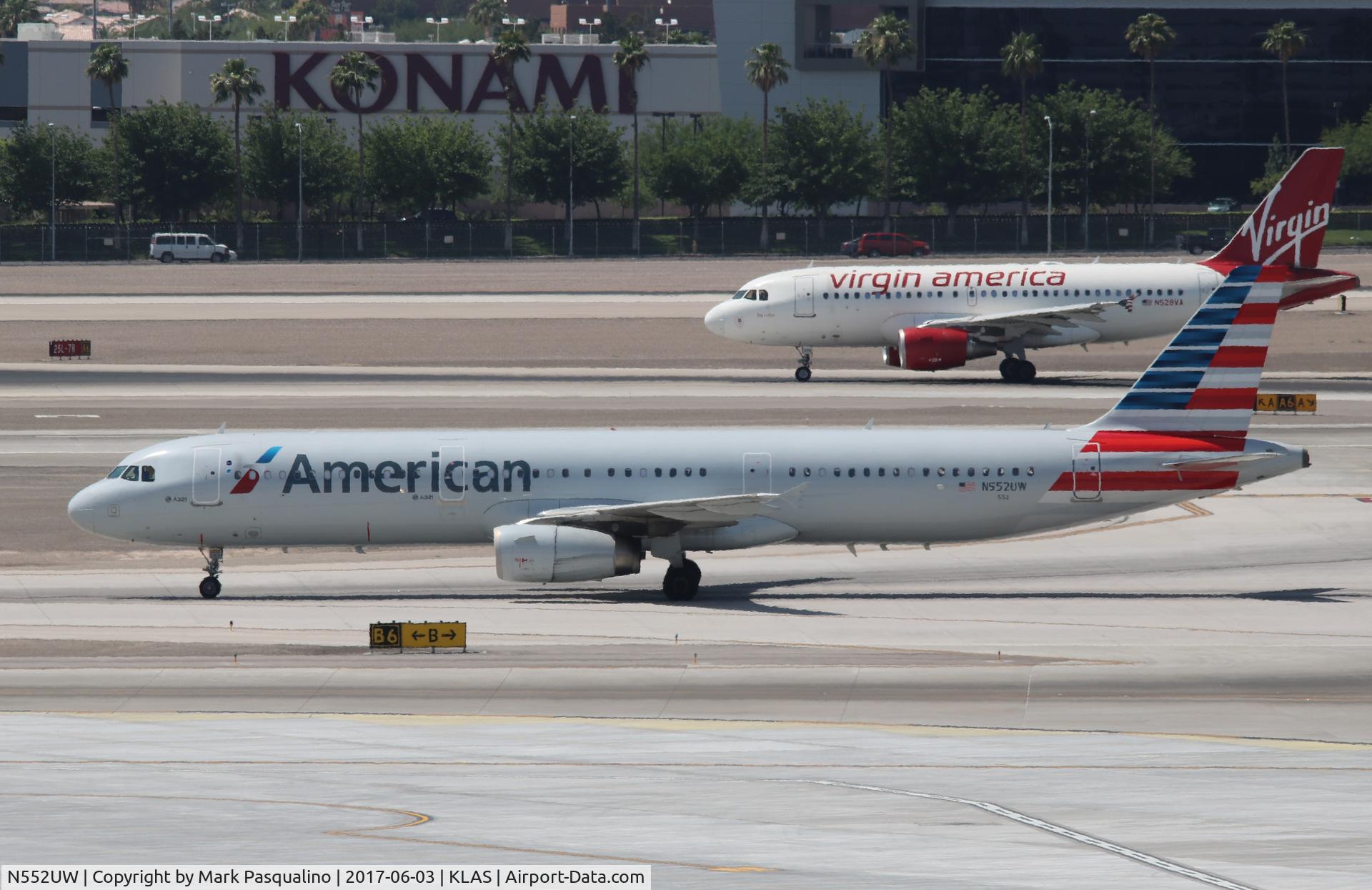 N552UW, 2011 Airbus A321-231 C/N 4957, Airbus A321
