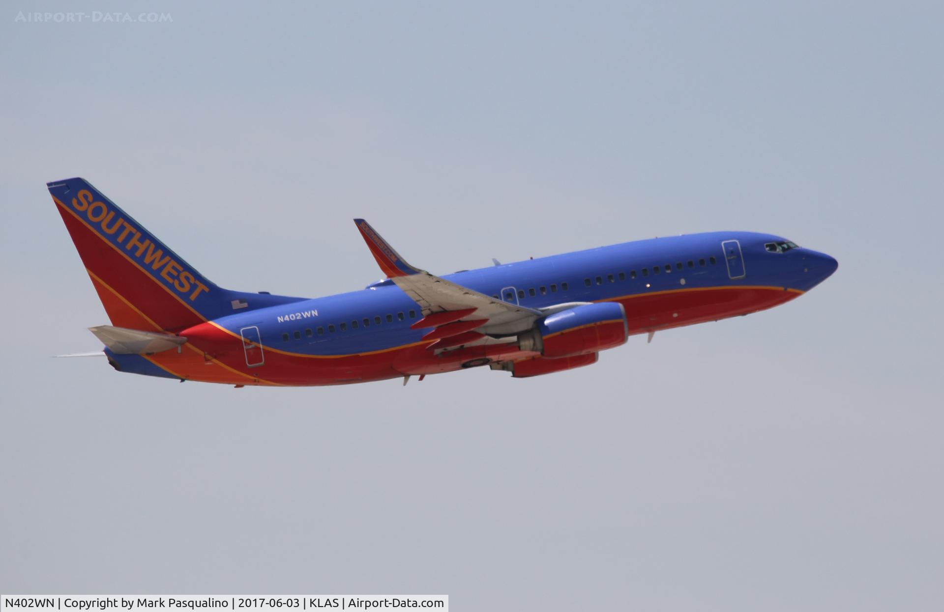 N402WN, 2001 Boeing 737-7H4 C/N 29814, Boeing 737-700