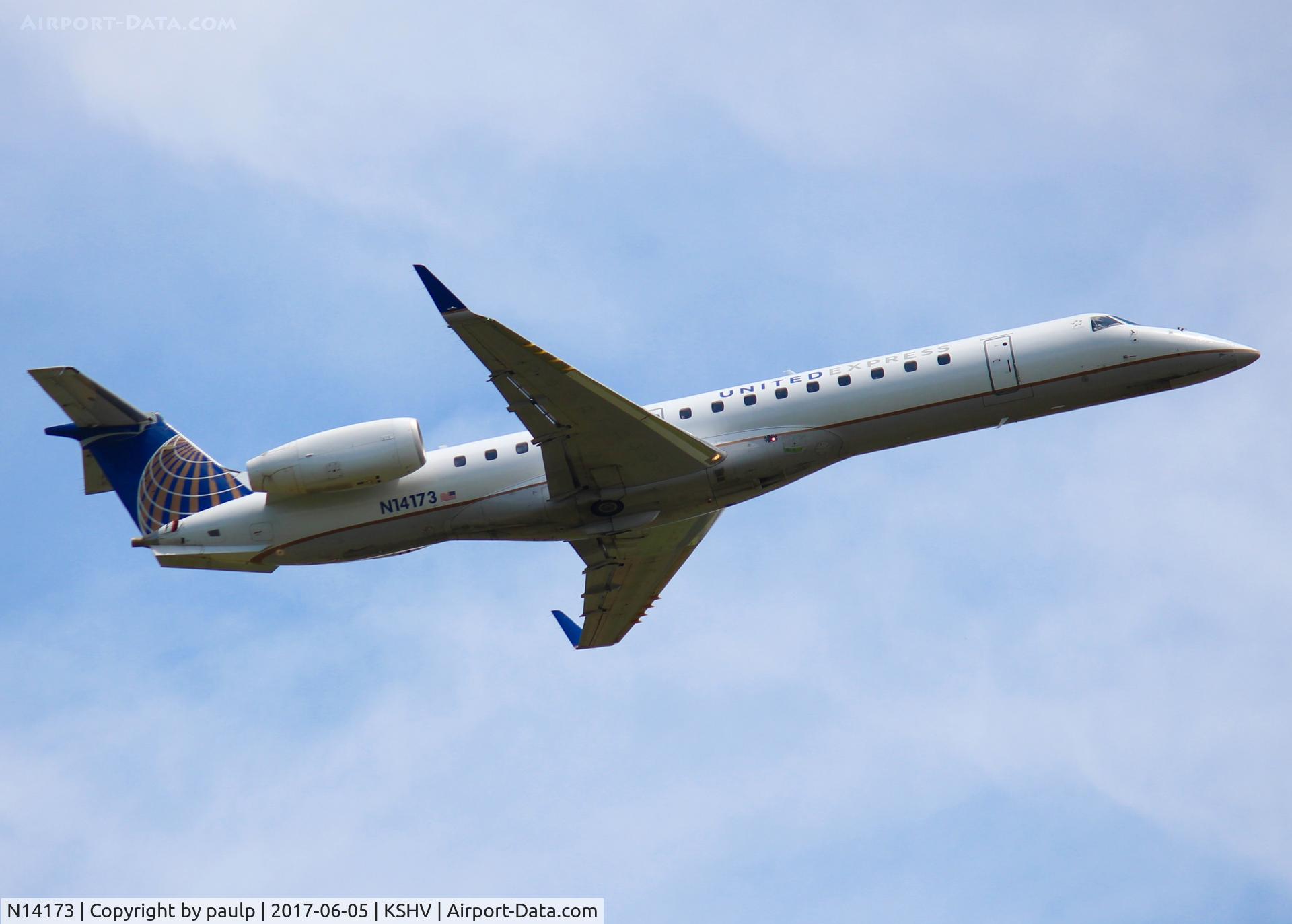 N14173, 2004 Embraer ERJ-145XR (EMB-145XR) C/N 14500872, At Shreveport Regional.