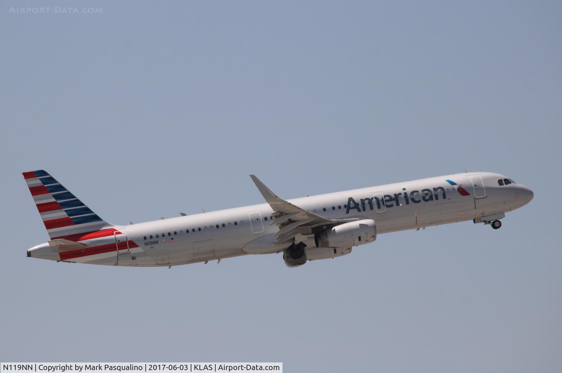 N119NN, 2014 Airbus A321-231 C/N 6222, Airbus A321