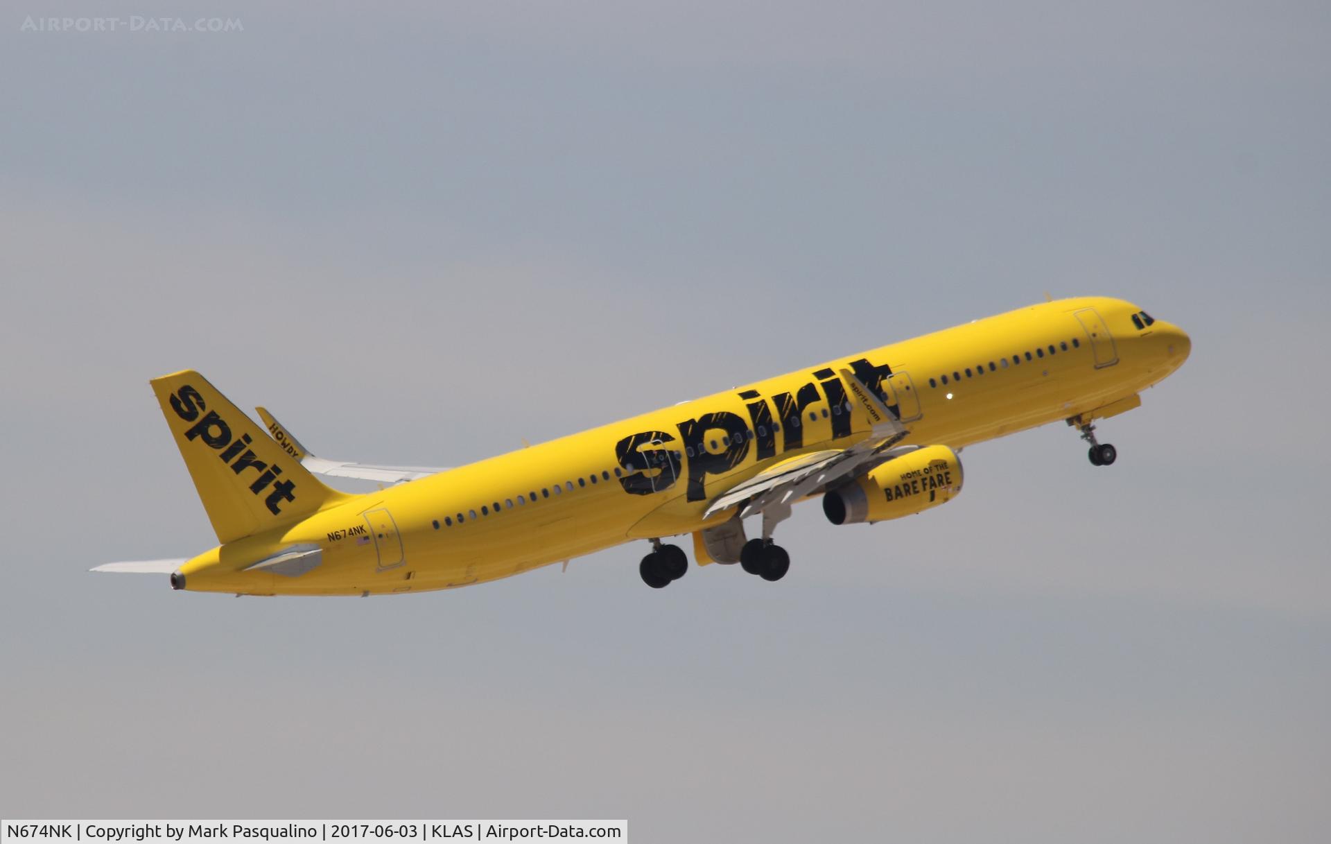 N674NK, 2017 Airbus A321-231 C/N 7462, Airbus A321