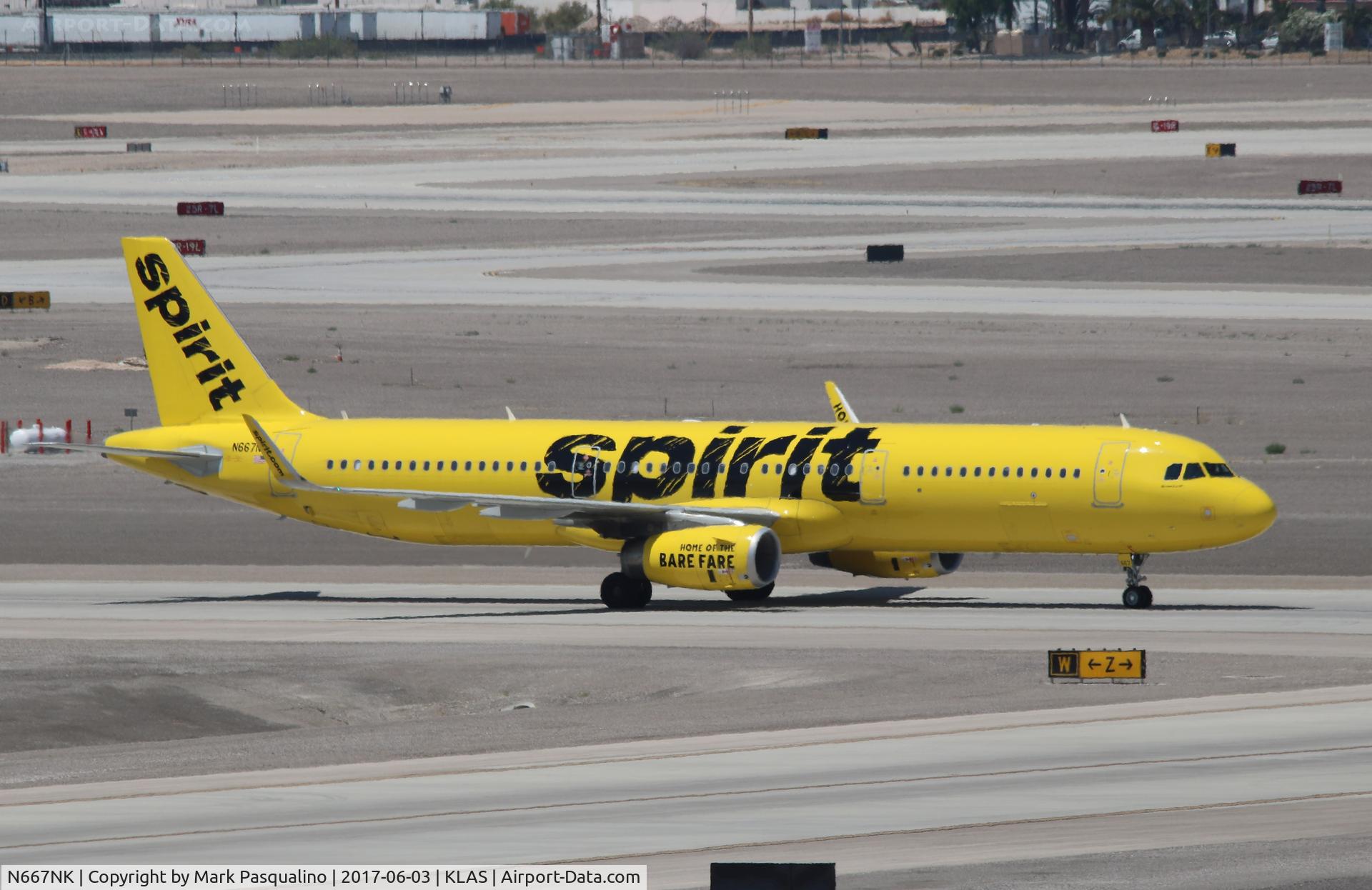 N667NK, 2016 Airbus A321-231 C/N 7058, Airbus A321