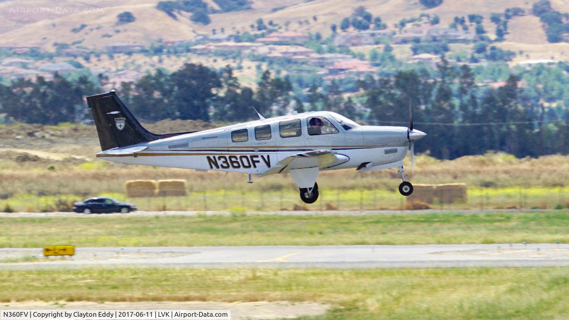 N360FV, 2014 Beechcraft G36 Bonanza C/N E-4035, Livermore Airport California 2017.