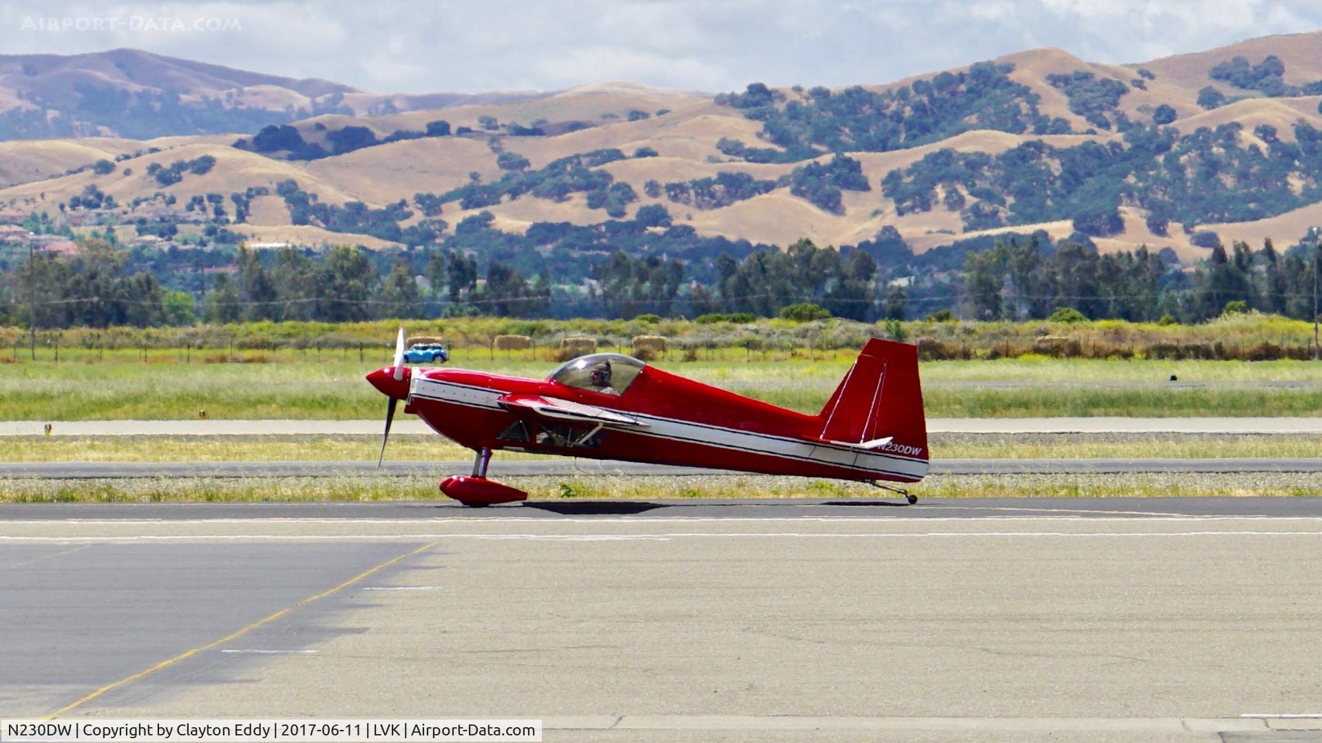 N230DW, 1997 Bok Hanz Lazer C/N HB-1, Livermore Airport California 2017.