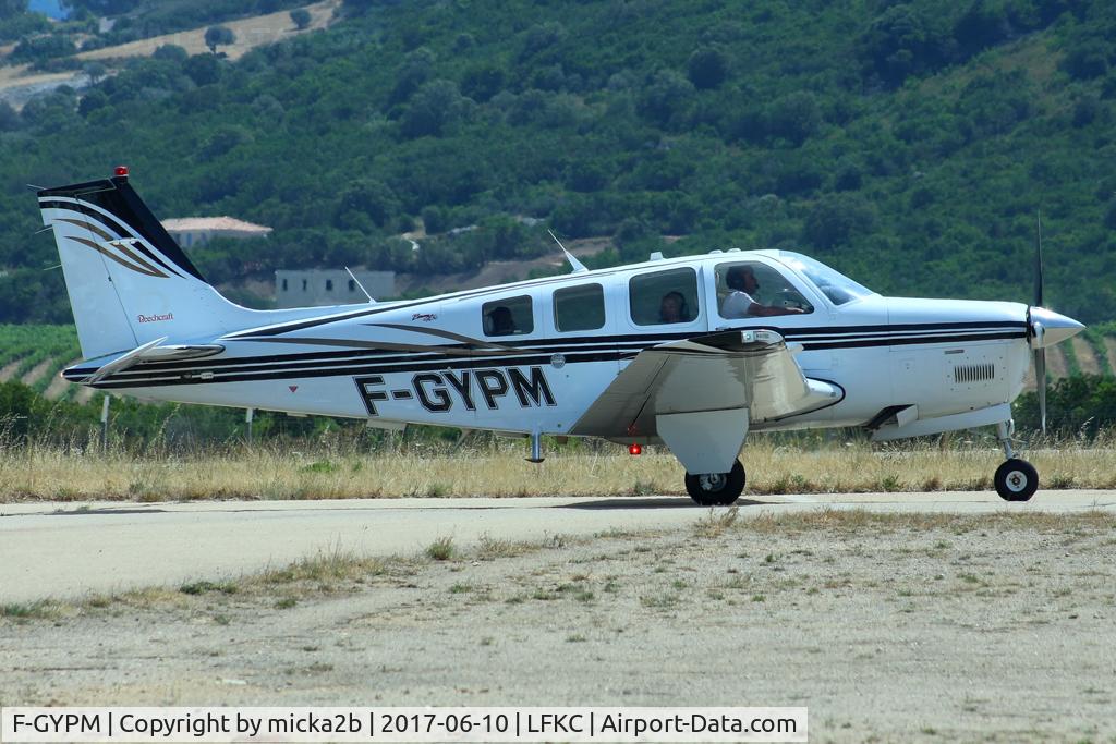 F-GYPM, Beech A36 Bonanza 36 C/N E-3522, Taxiing