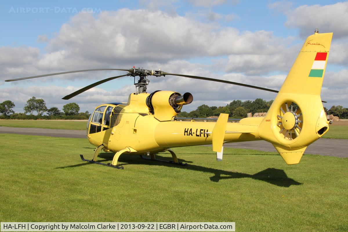 HA-LFH, 1979 Aerospatiale SA-342J Gazelle C/N 1775, Aerospatiale SA-342J Gazelle at Breighton Airfield's Helicopter Fly-In. September 22nd 2013.