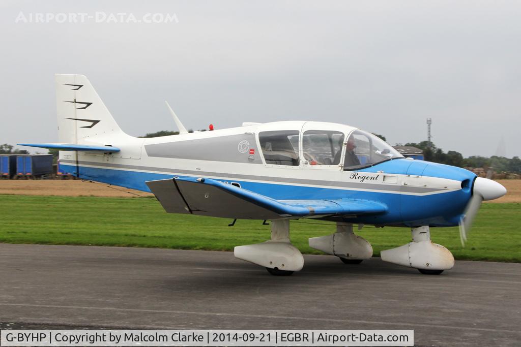 G-BYHP, 1970 CEA DR-253B Regent C/N 161, CEA DR-253B Regent at Breighton Airfield's Helicopter Fly-In. September 21st 2014.