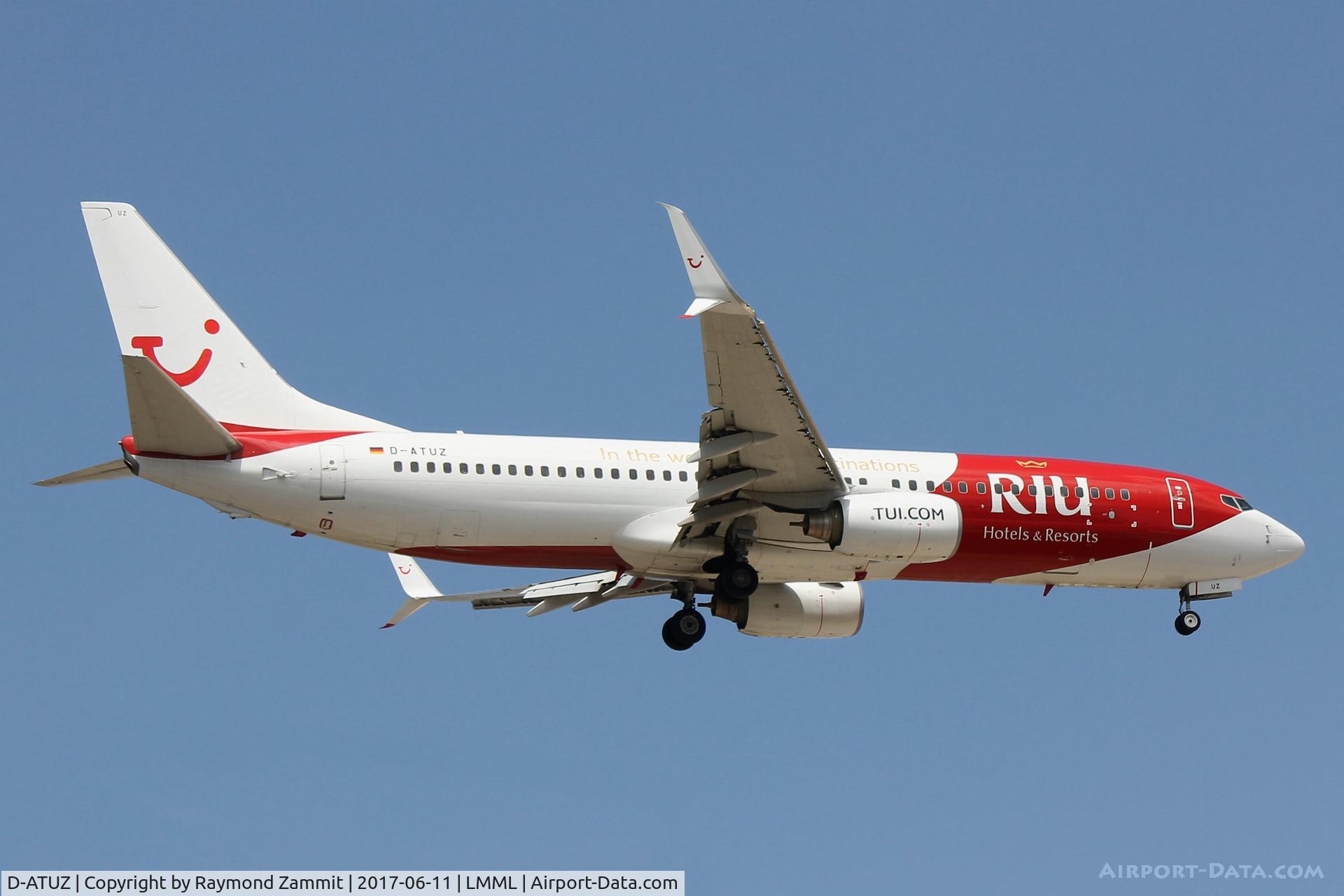D-ATUZ, 2007 Boeing 737-8K5 C/N 34691, B737-800 D-ATUZ Tuifly