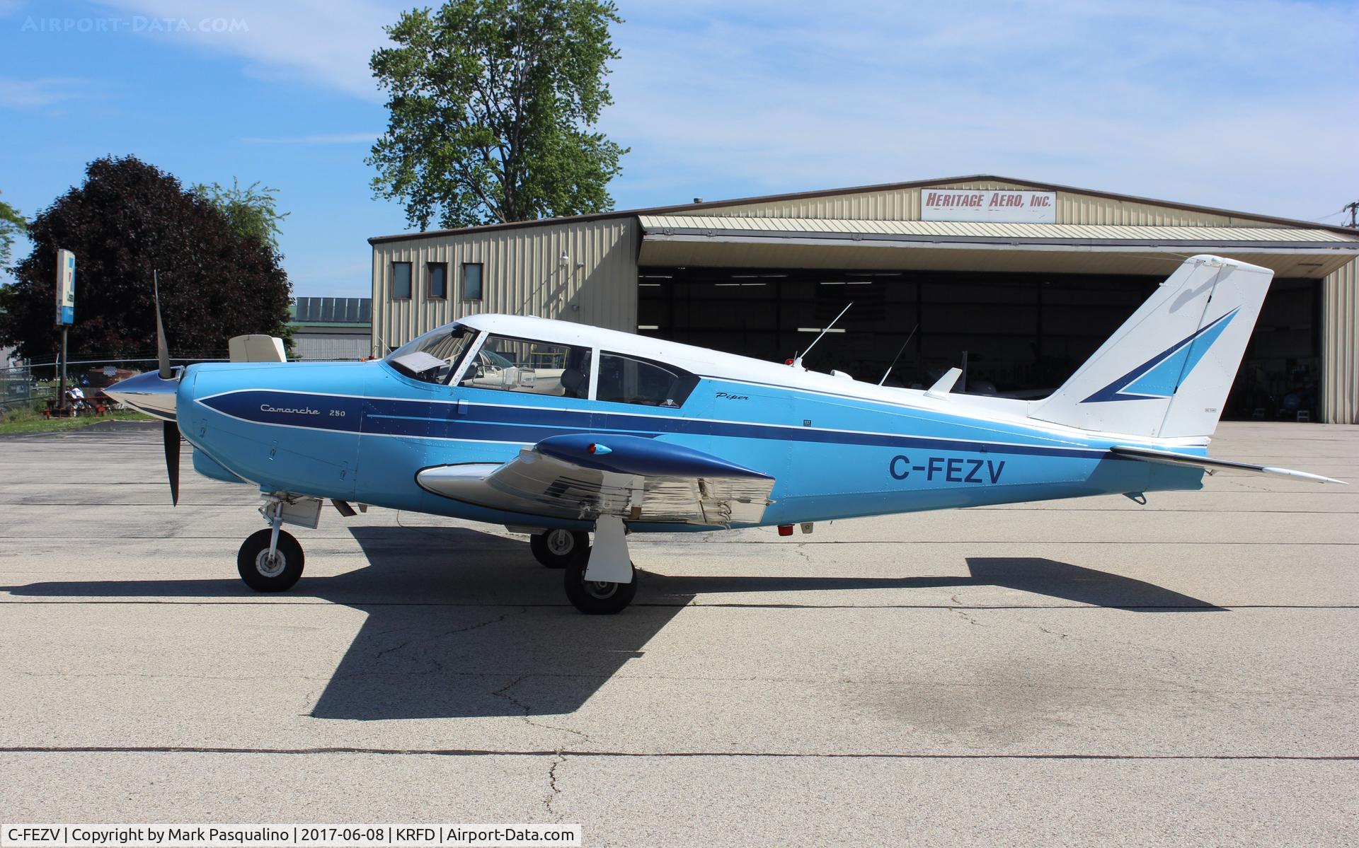 C-FEZV, 1962 Piper PA-24-250 Comanche C/N 24-3001, Piper PA-24-250
