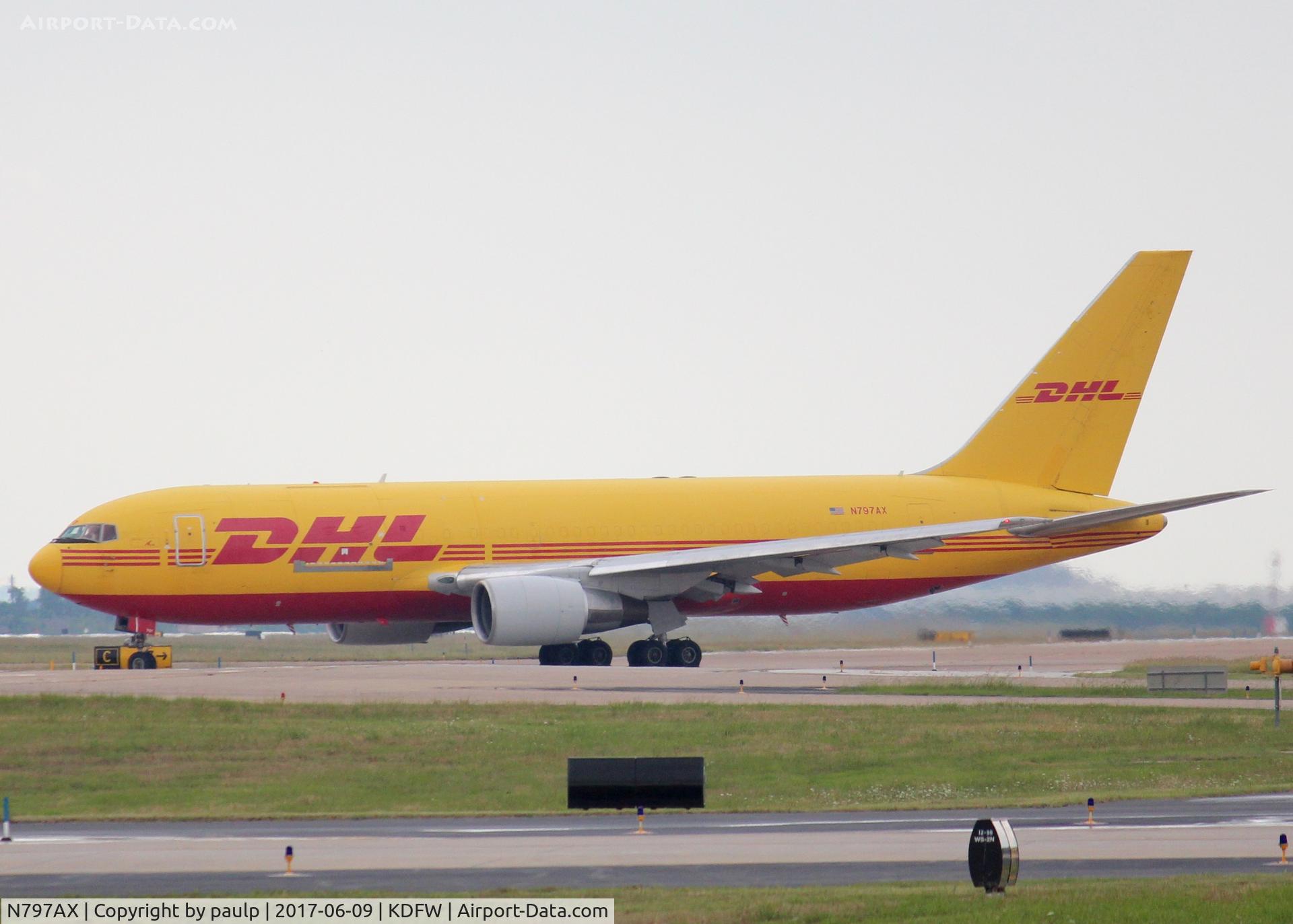 N797AX, 1985 Boeing 767-281 C/N 23147, At DFW.