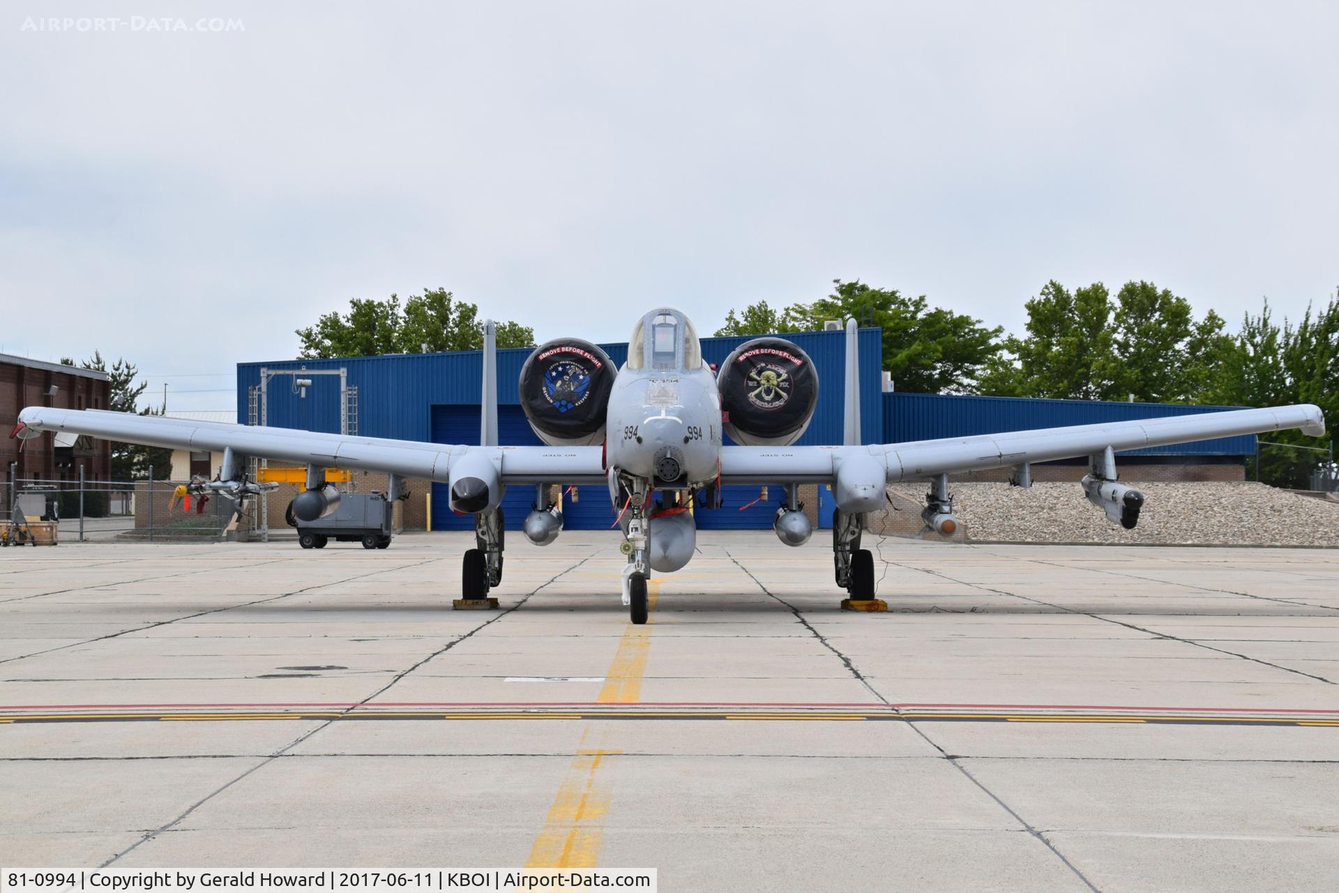 81-0994, 1981 Fairchild Republic A-10C Thunderbolt II C/N A10-0689, 107th Fighter Sq. “Red Devils”, 127th Wing, Michigan ANG.