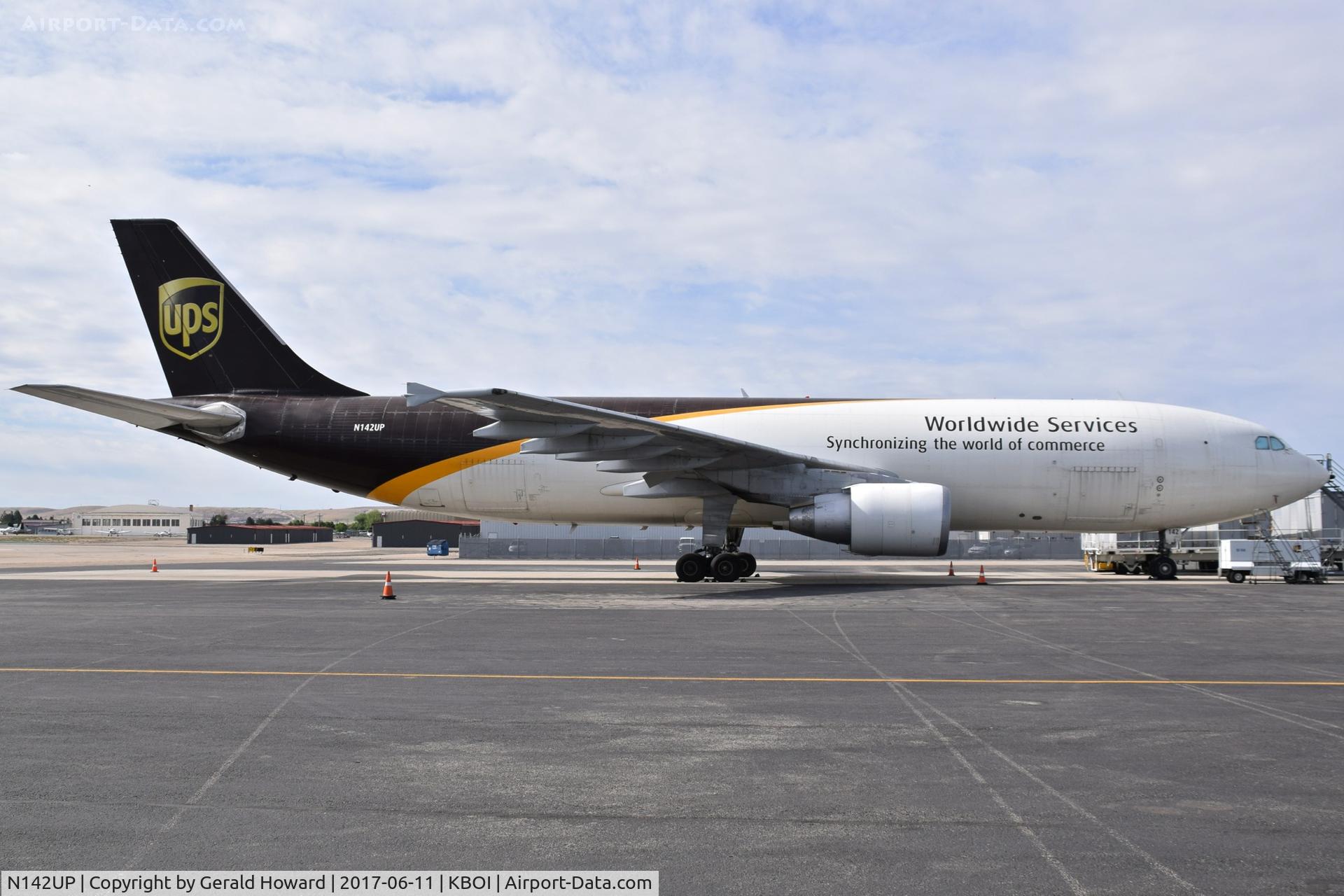 N142UP, 2002 Airbus A300F4-622R C/N 0825, Parked on the UPS ramp.