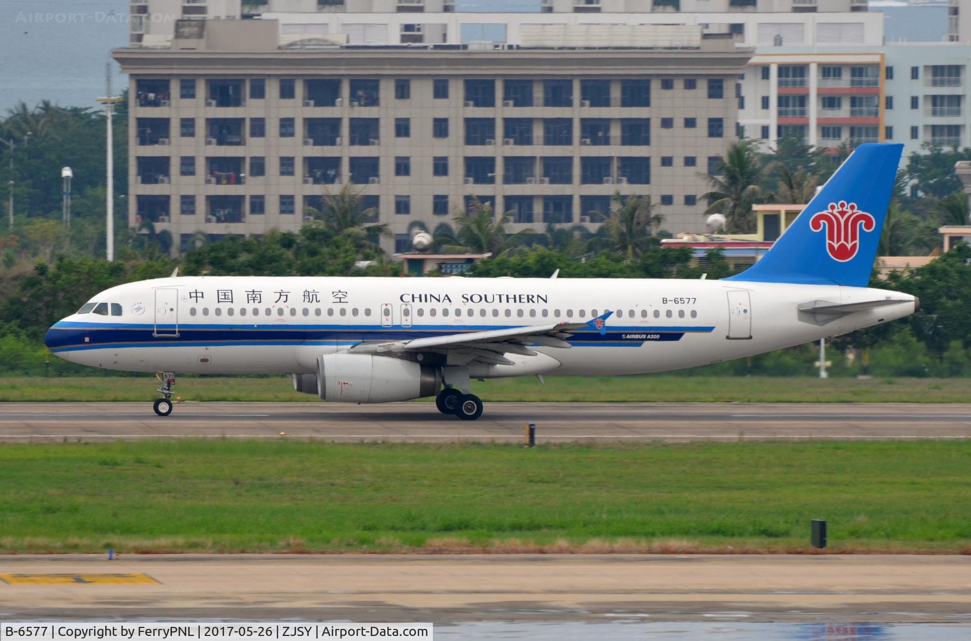 B-6577, 2009 Airbus A320-232 C/N 3959, China Southern A320 in SYX