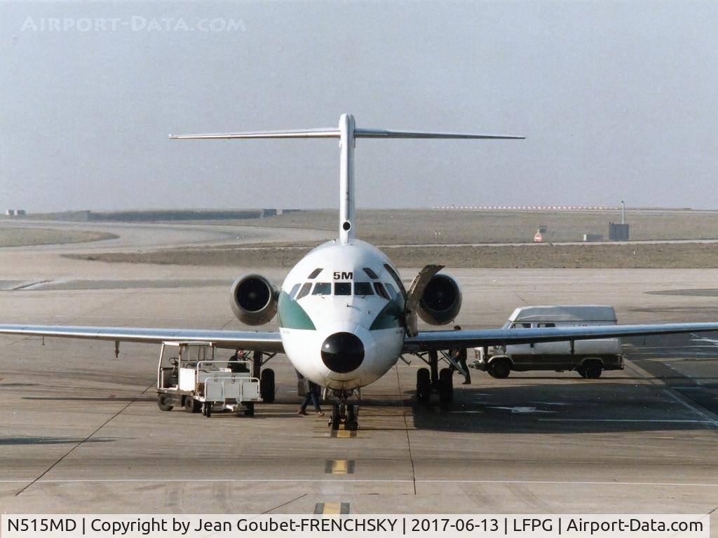 N515MD, 1968 Douglas DC-9-32 C/N 47225, Alitalia / ATI Aero Transpoti Italiani at CDG terminal 1