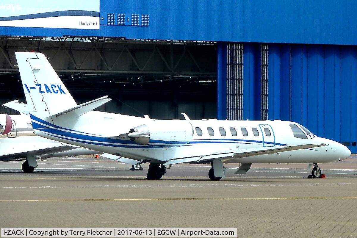 I-ZACK, 2007 Cessna 560 Citation Encore+ C/N 560-0767, At London - Luton Airport