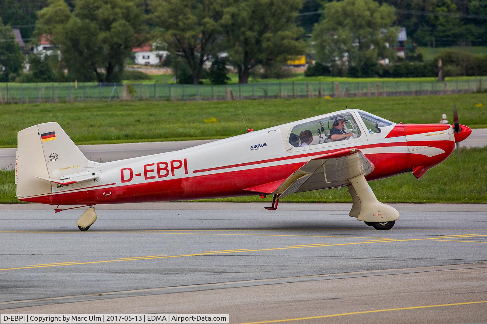 D-EBPI, 1962 Bolkow Bo-207 C/N 237, Nice visitor!