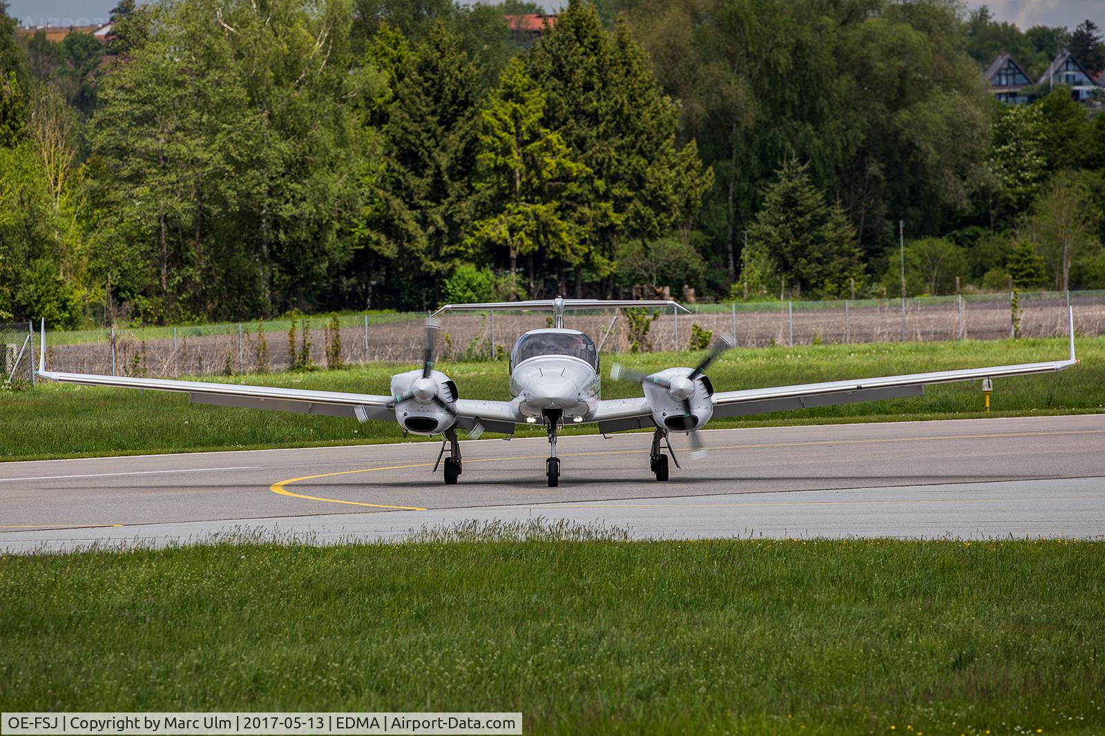 OE-FSJ, Diamond DA-42M Twin Star C/N 42.N020, New to EDMA airport.