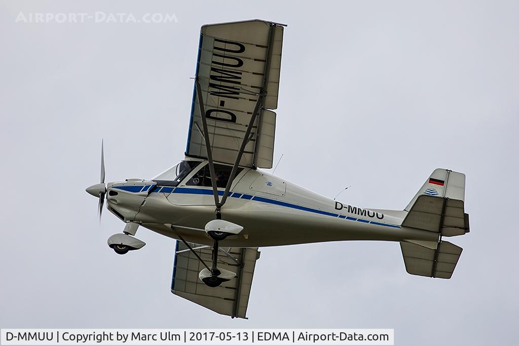 D-MMUU, 1998 Comco Ikarus C42 C/N 9801-6060, Early take off runway 25.