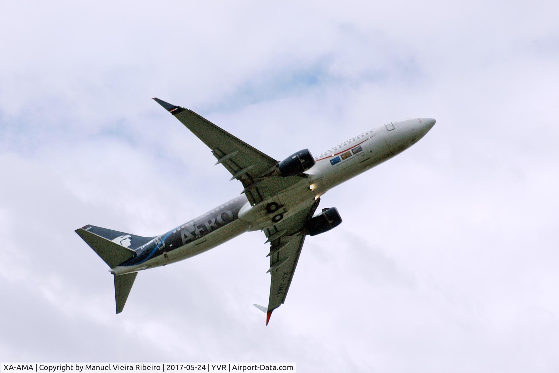 XA-AMA, 2012 Boeing 737-852 C/N 36700, AM695 to MEX