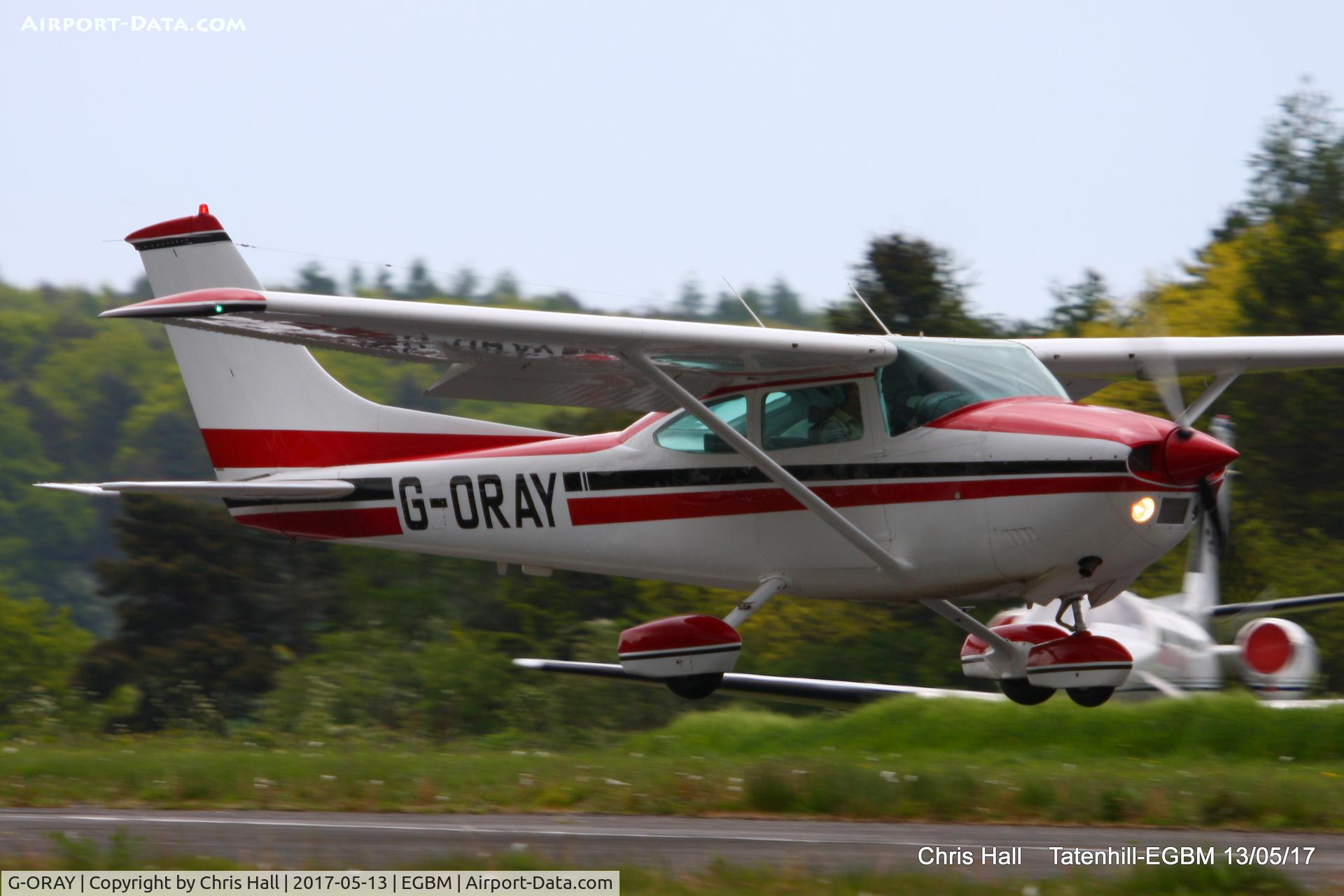 G-ORAY, 1980 Reims F182Q Skylane C/N 0132, at the Tatenhill 