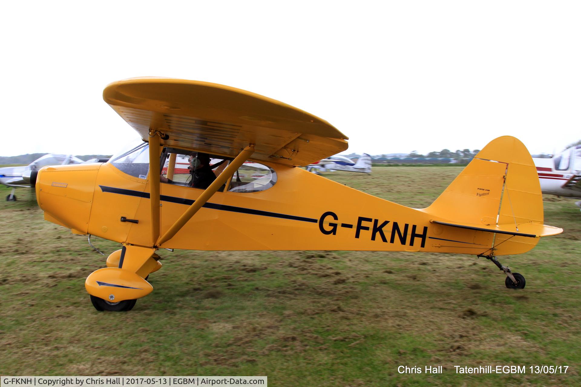 G-FKNH, 1948 Piper PA-15 Vagabond Vagabond C/N 15-291, at the Tatenhill 